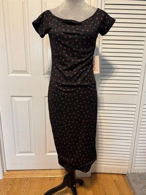J For Justify contour Collection Rose Print Dress